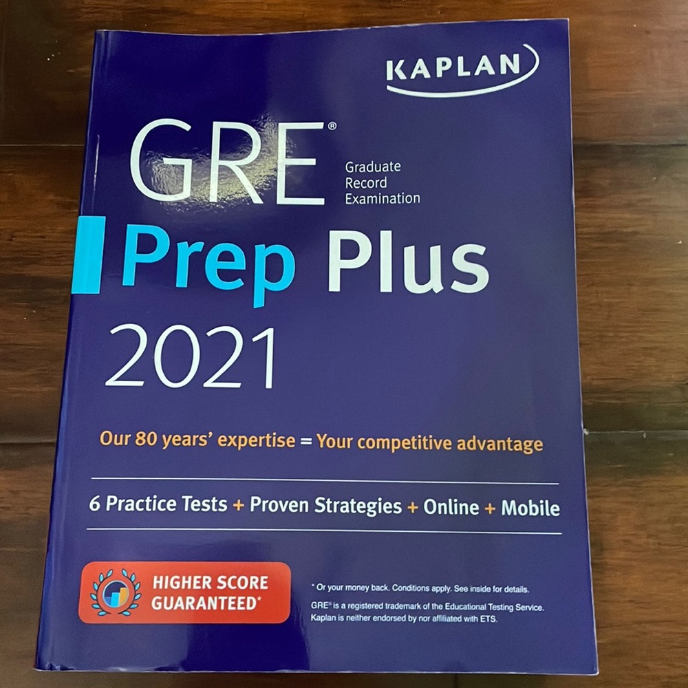 Kaplan GRE PREP PLUS 2021